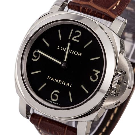 used panerai 112|Panerai 18k gold.